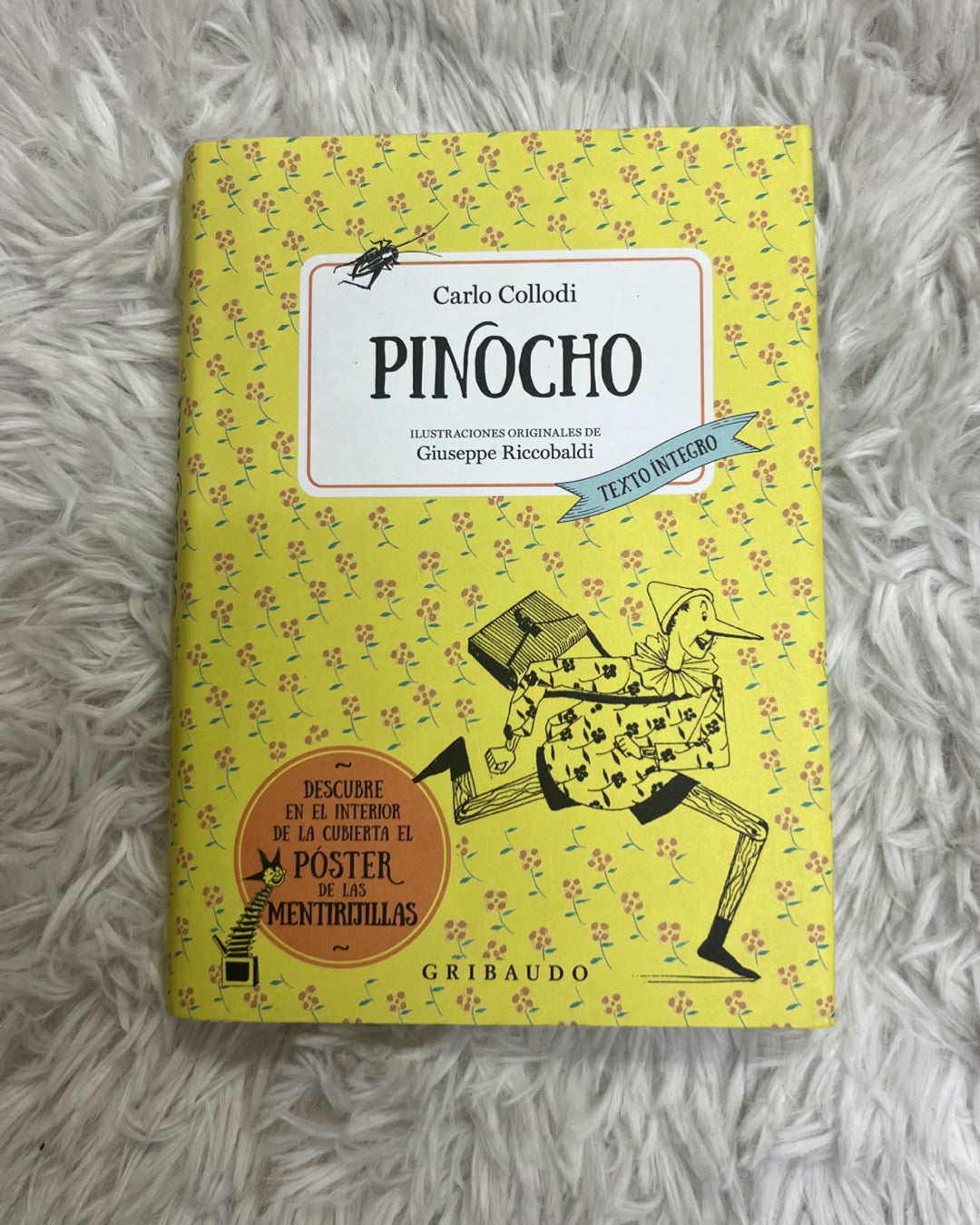 Libro edición tapa dura-Pinocho