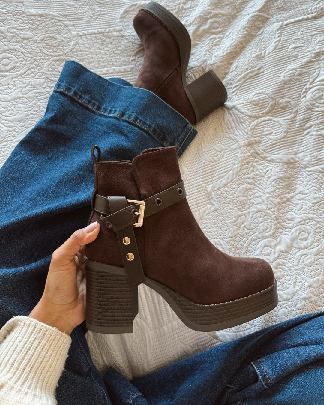 Botin Eloise chocolate
