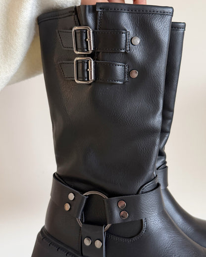 Bota biker II black