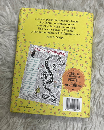 Libro edición tapa dura-Pinocho