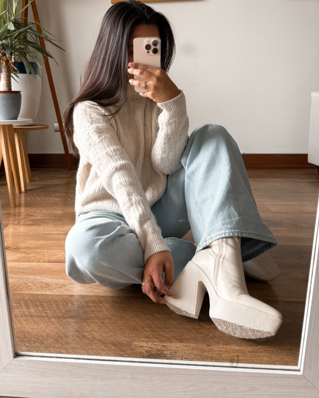 Botin alicia beige
