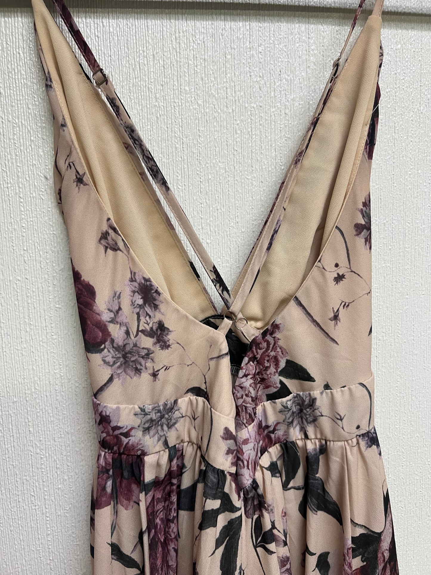 Maxi vestido floreado estampado