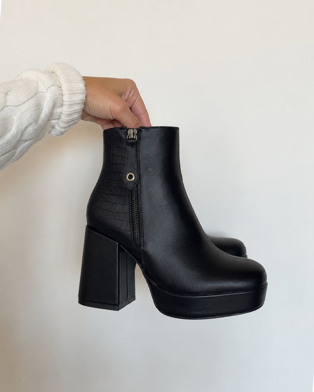 Botin cierre black