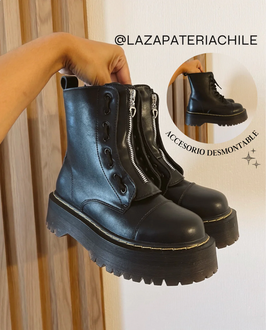 Botin dupe jadon eco cuero 2 en 1