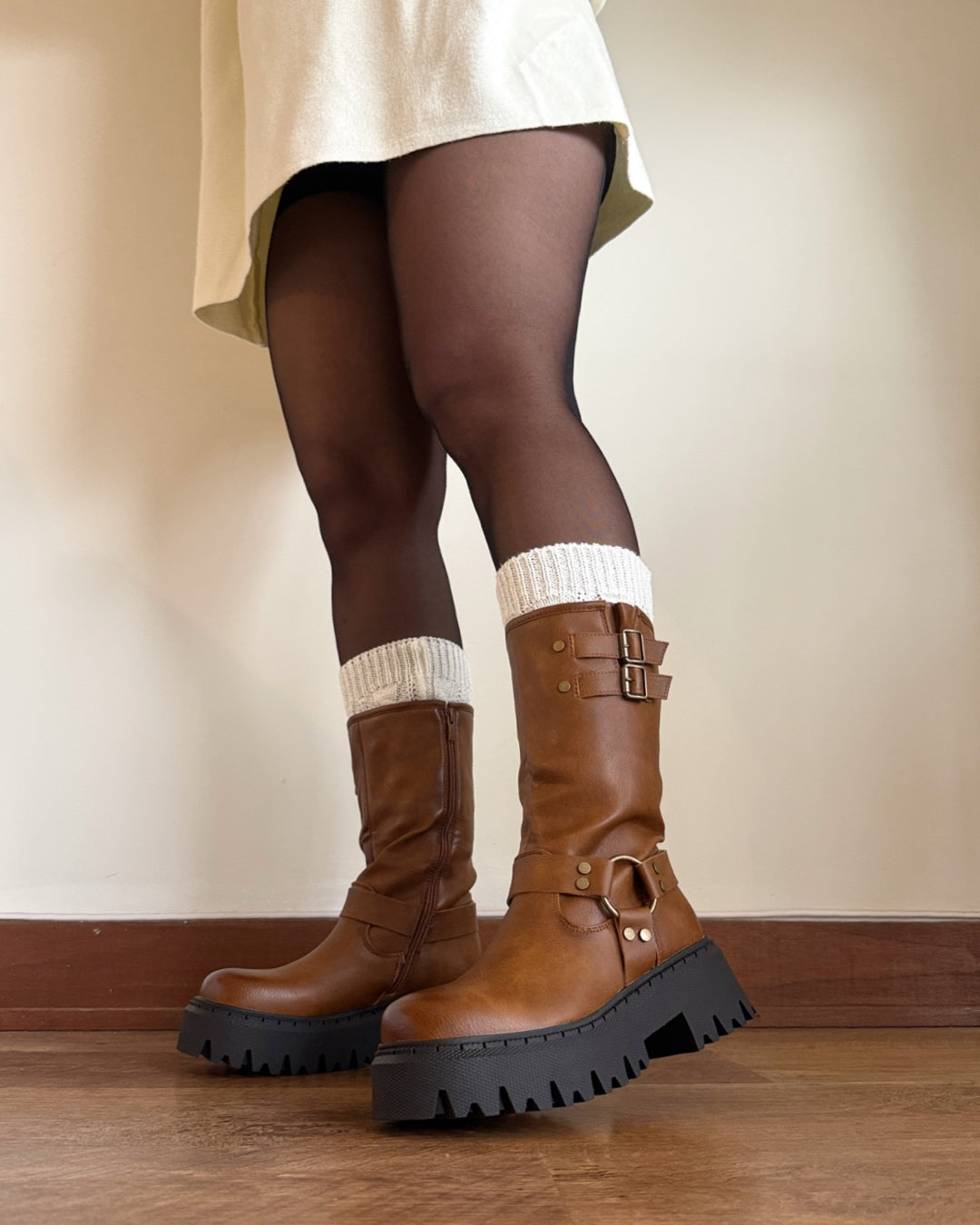 Bota biker II brown