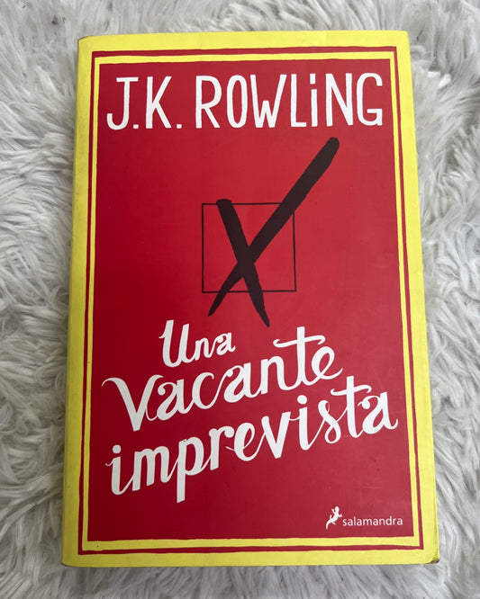 Libro-Una vacante imprevista