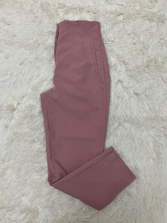 Pantalon sastre rosa zara